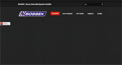 Desktop Screenshot of bossek.org.tr